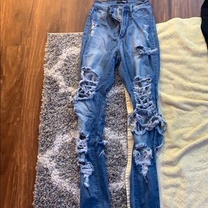 ripped jeans
